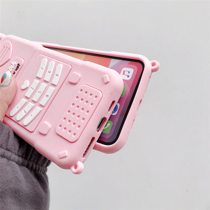 Phone All-inclusive Soft Shell Phone Case Pink Iphone Case